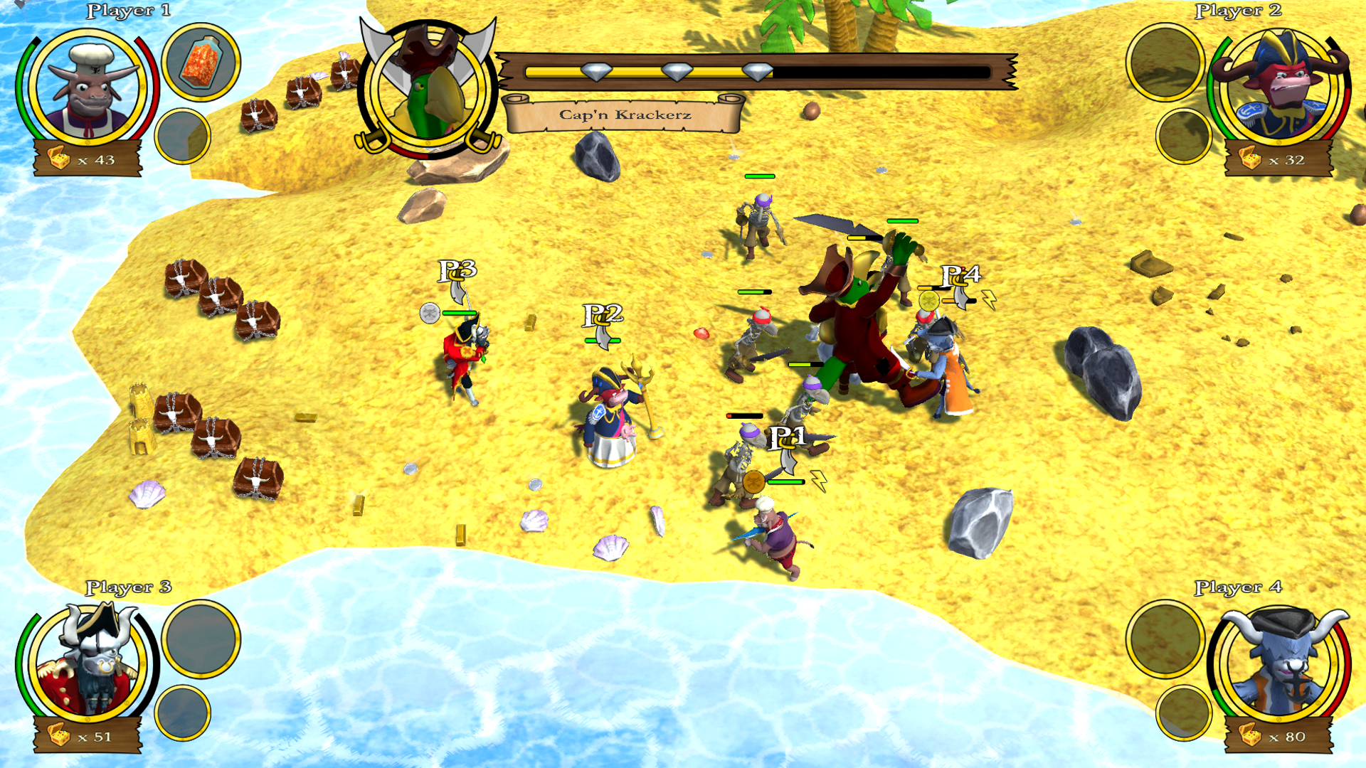 Defiance (boss battle) game mode, Gyutan Sands arena